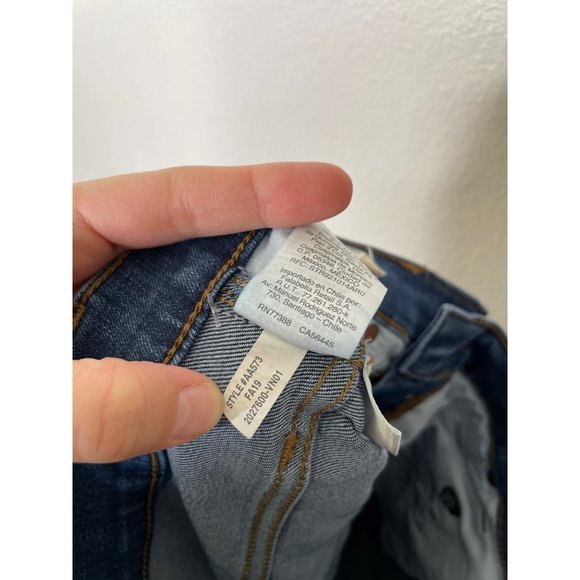 Madewell 10" High-Rise Skinny Jeans Brinville Wash Button-Front Tencel Size 30 - Picture 9 of 10